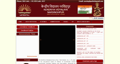 Desktop Screenshot of kvnarsinghpur.com